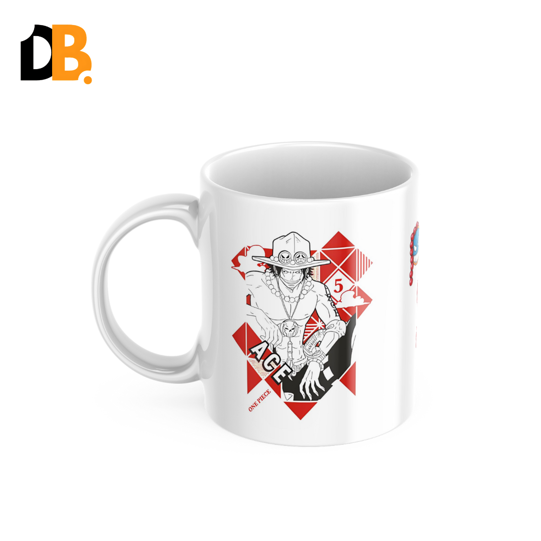 Ace | One Piece Anime Mug - Image 2