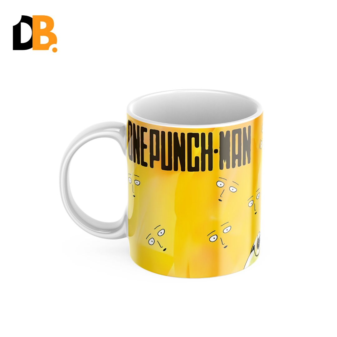 Saitama | One Punch Man Anime Mug - Image 3