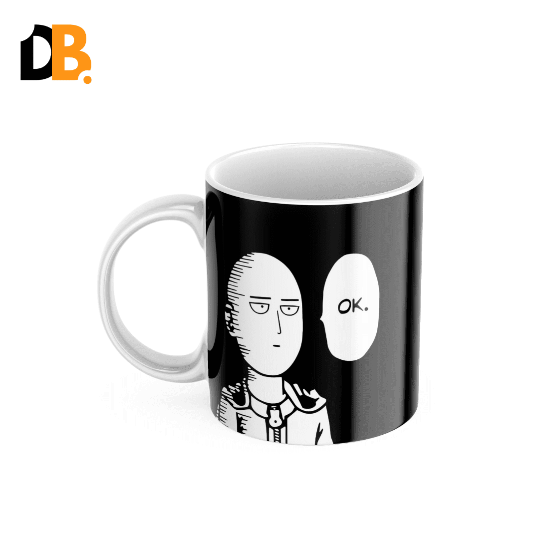 Saitama | One Punch Man Anime Mug - Image 3
