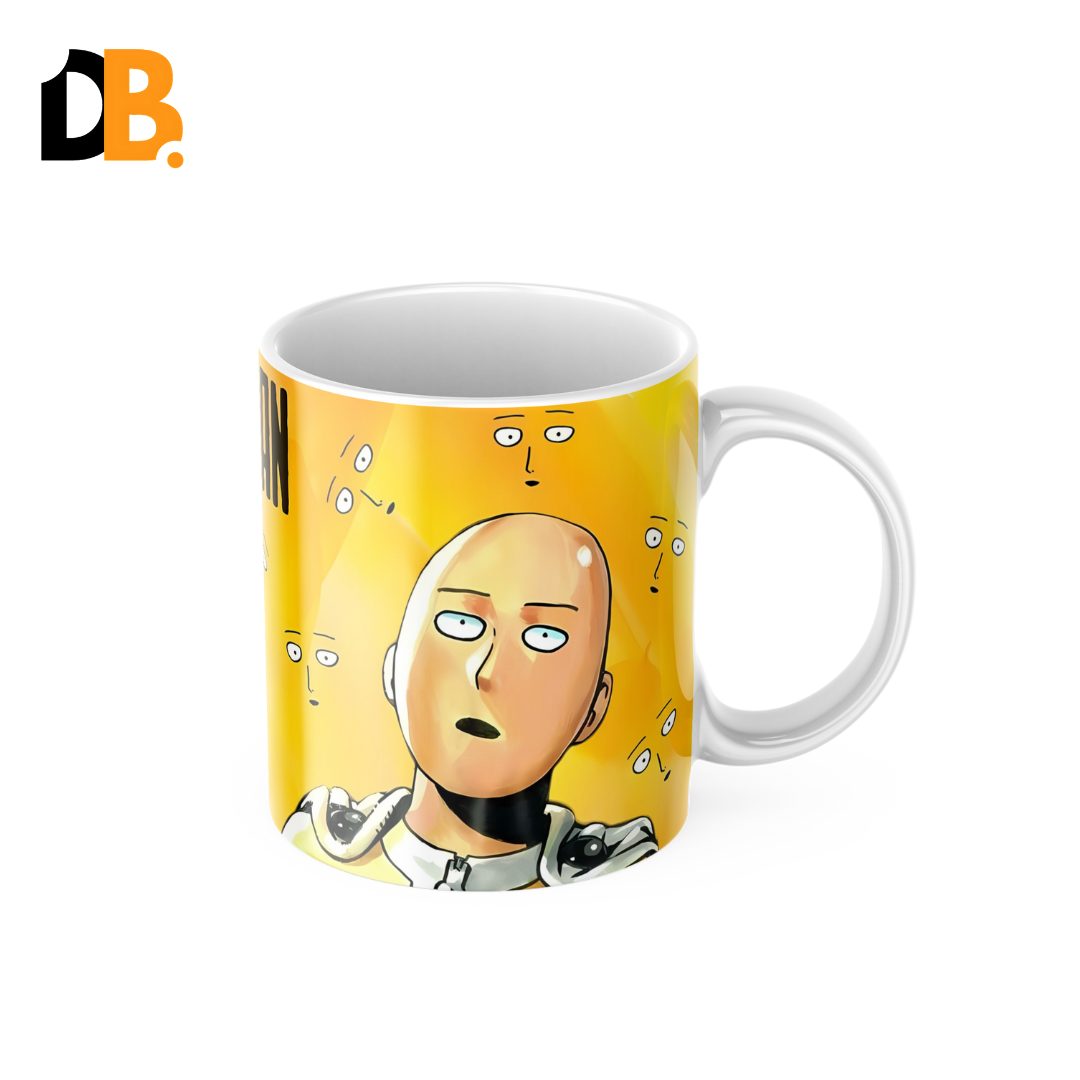 Saitama | One Punch Man Anime Mug - Image 4