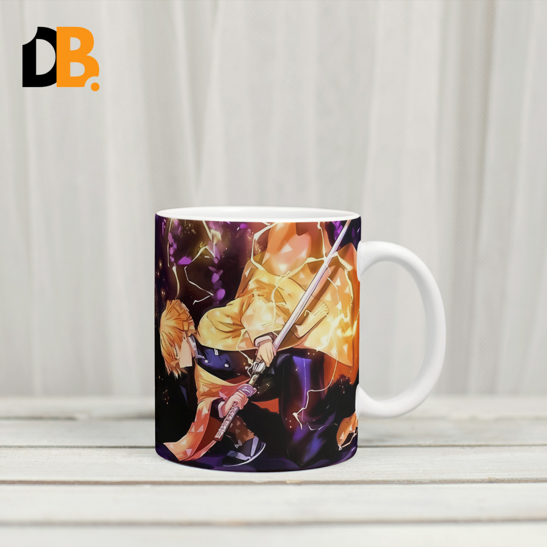 Zenitsu | Demon Slayer Anime Mug - Image 2
