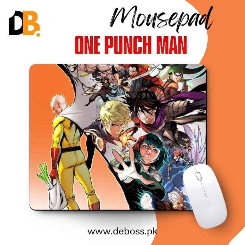 One Punch Man Anime Mouse Pad
