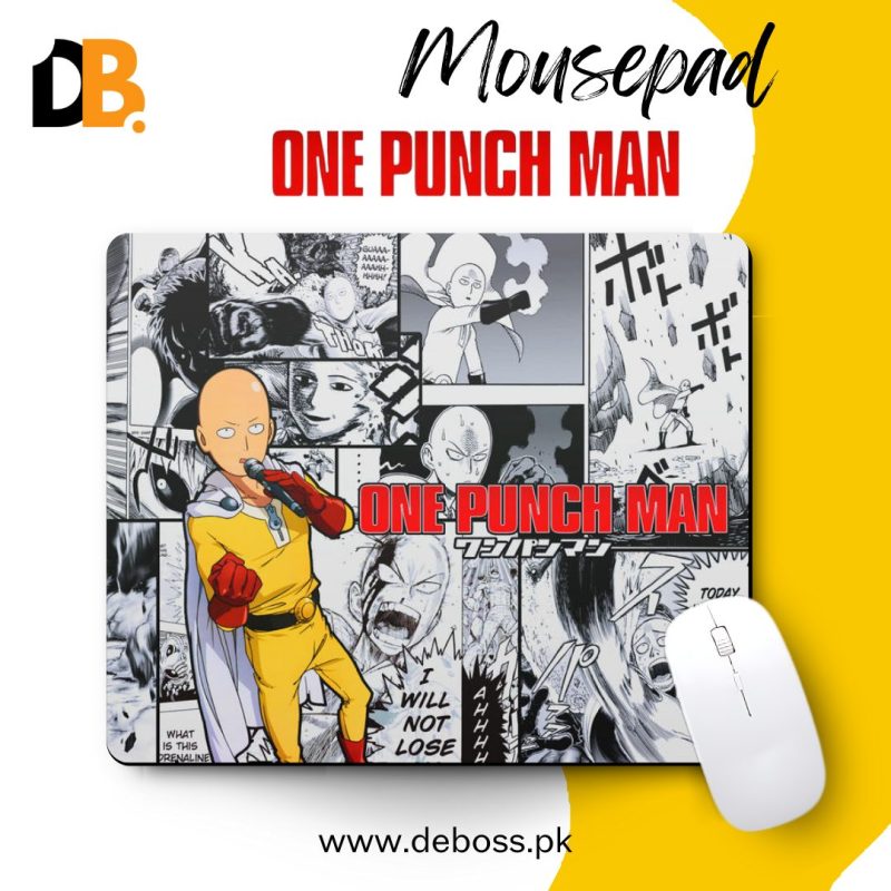One Punch Man Anime Mouse Pad