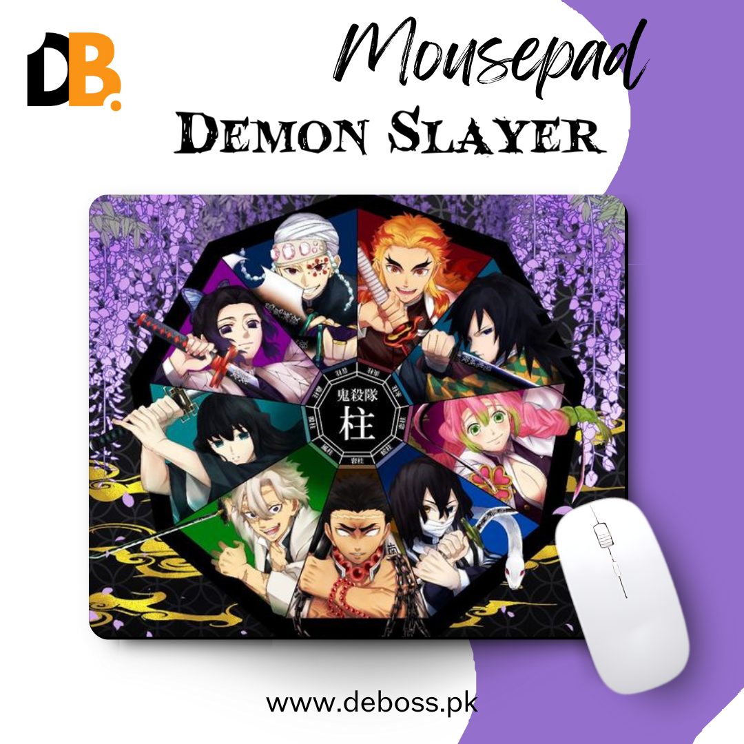 Demon Slayer Anime Mouse Pad
