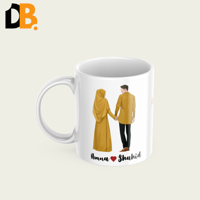 Customized Husband & Wife Mug