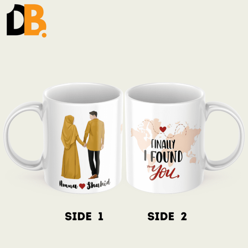Customized Husband & Wife Mug