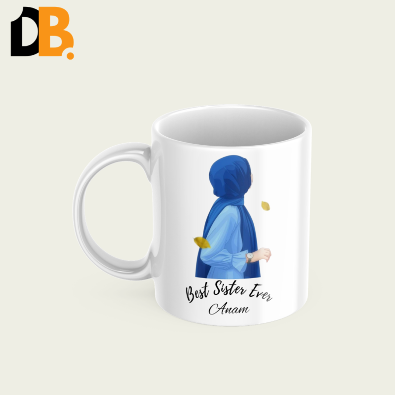Customized Best Sister Ever Mug