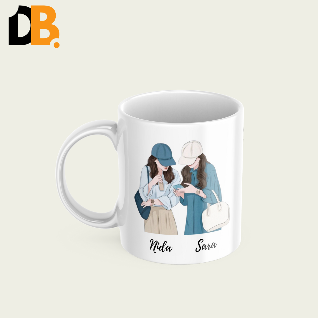 Customized Best Friend Ever Mug - Image 3